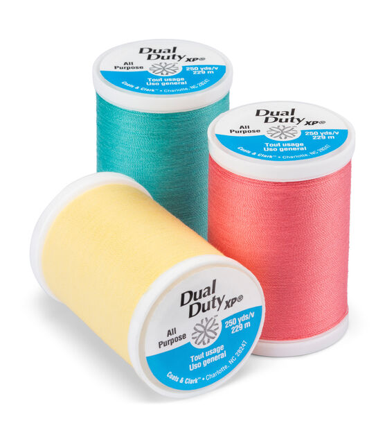 Coats & Clark Thread Lot 3 Spools DOGWOOD TAN Cotton cover quilting 250 YD EA Coats & Clark Thread Lot 3 Spools DOGWOOD TAN Cotton cover quilting 250 YD EA